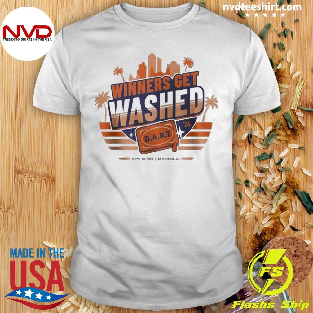 Winners Get Washed Bowl Edition San Diego Ca 2024 Shirt