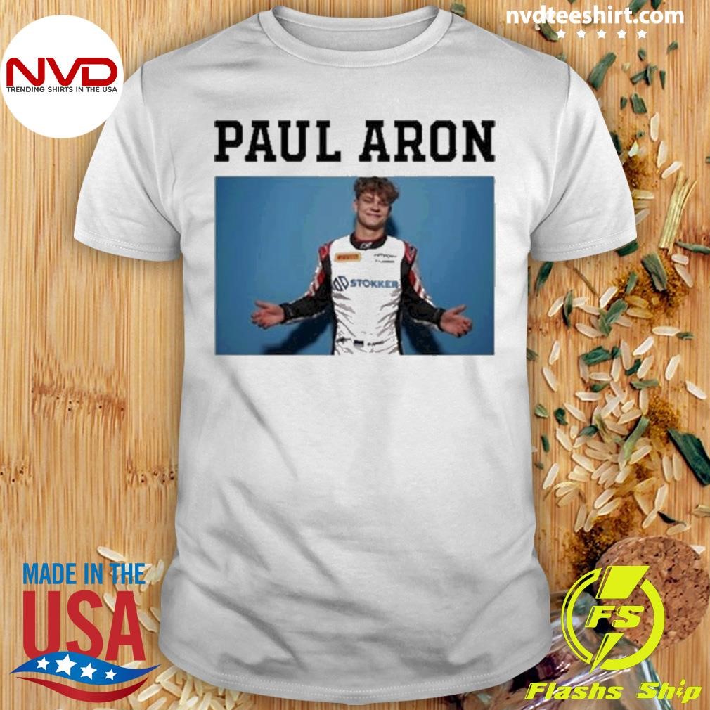 Paul Aron Wearing Paul Aron Shirt