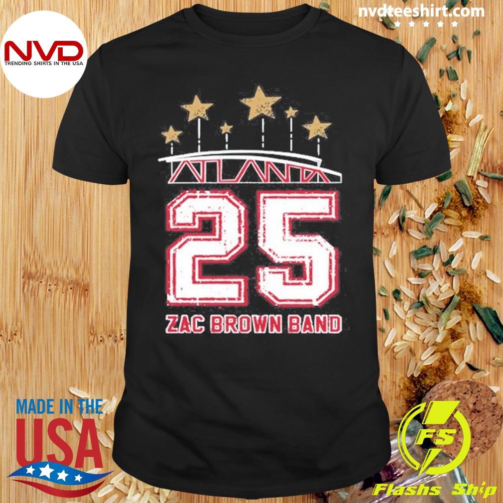 Zac Brown Band Shirt Christmas 2025 New Year's Eve Tour Shirt