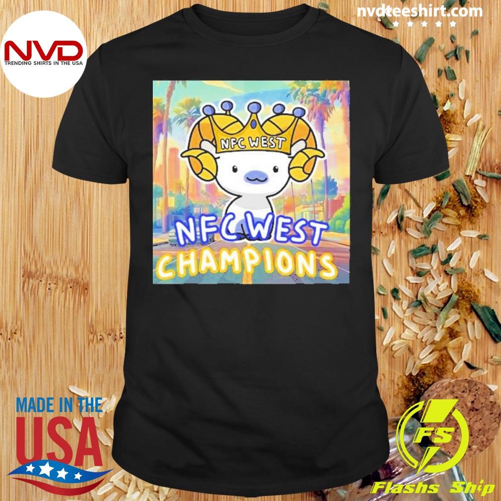 Corndoggy Los Angeles Rams 2024 Nfc West Champions Shirt