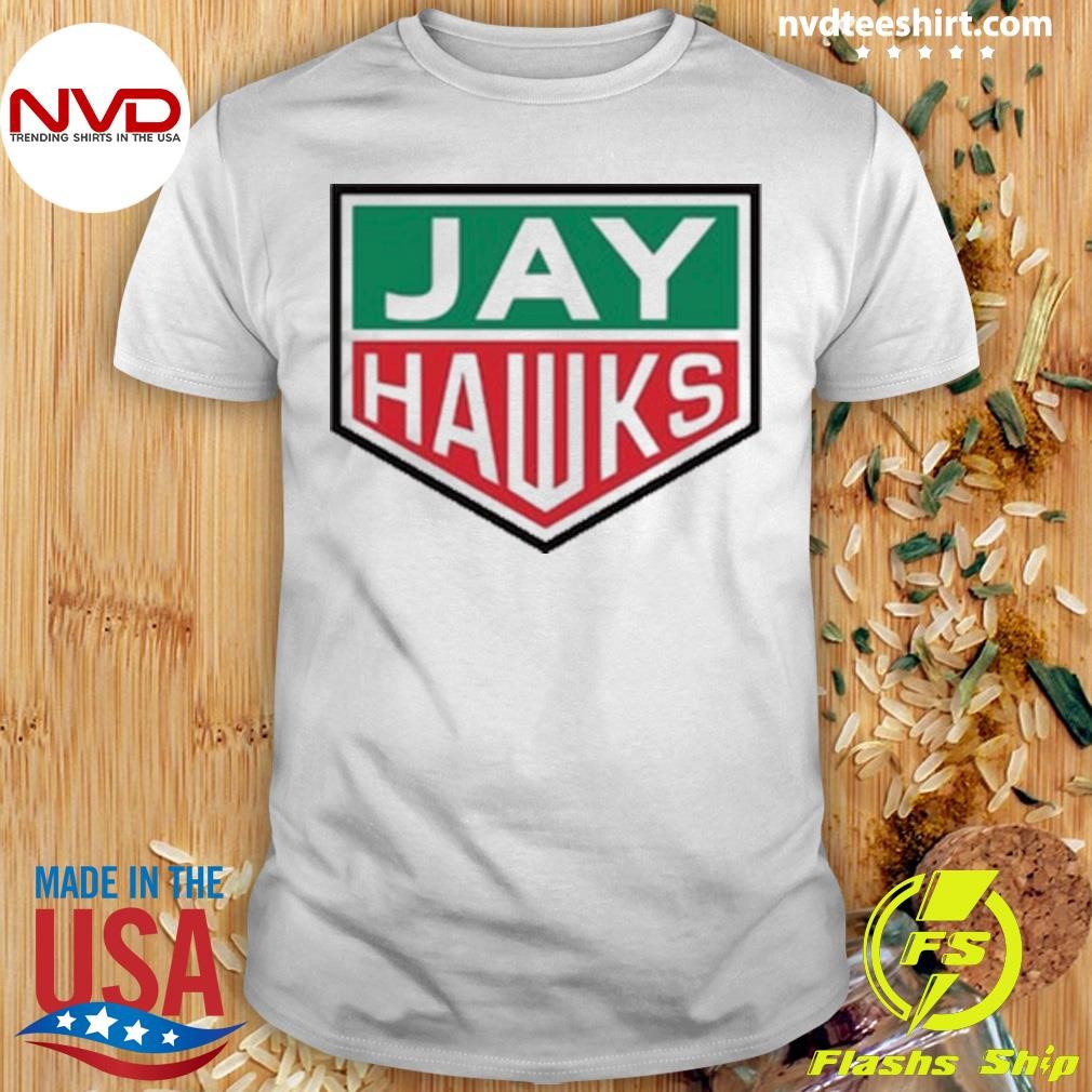 Jayhawks Tag White Shirt