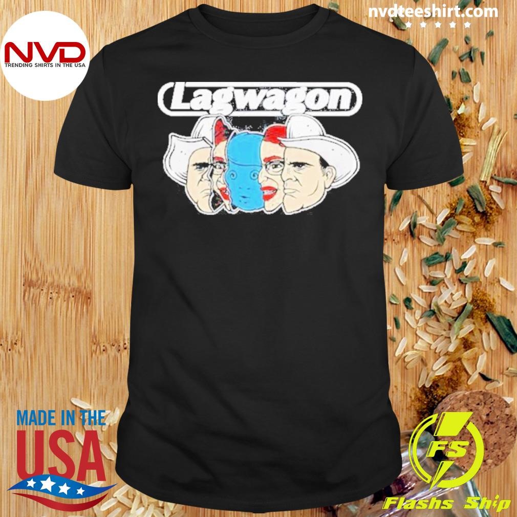 Lagwagon Faces Of The Wagon Shirt