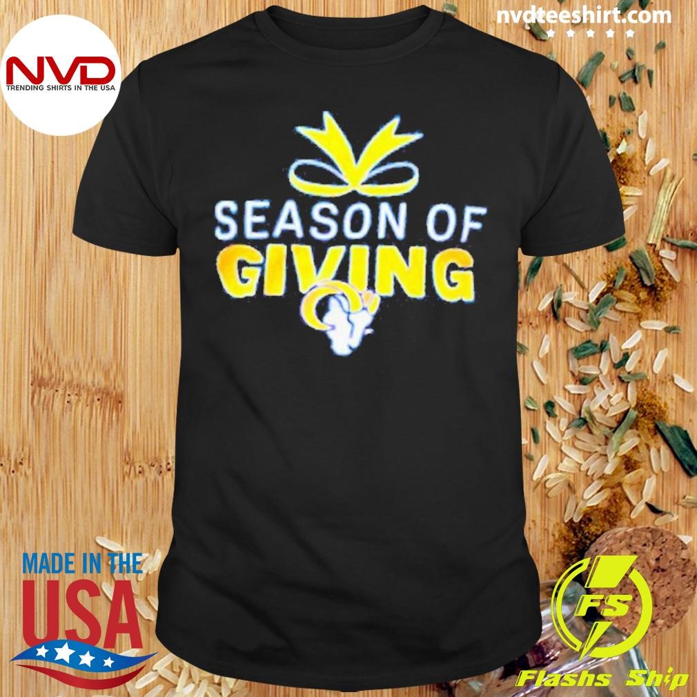 Los Angeles Rams Season Of Giving Shirt