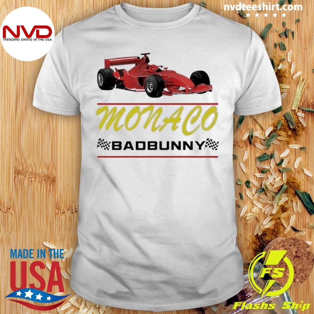 Most Wanted Tour Monaco Race Car Tour Dates Shirt