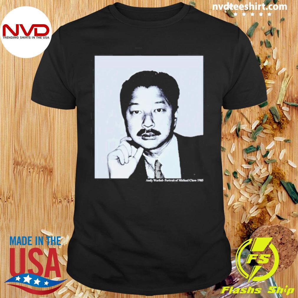 Mr Chow Andy Warhol Portrait Of Michael Chow Shirt