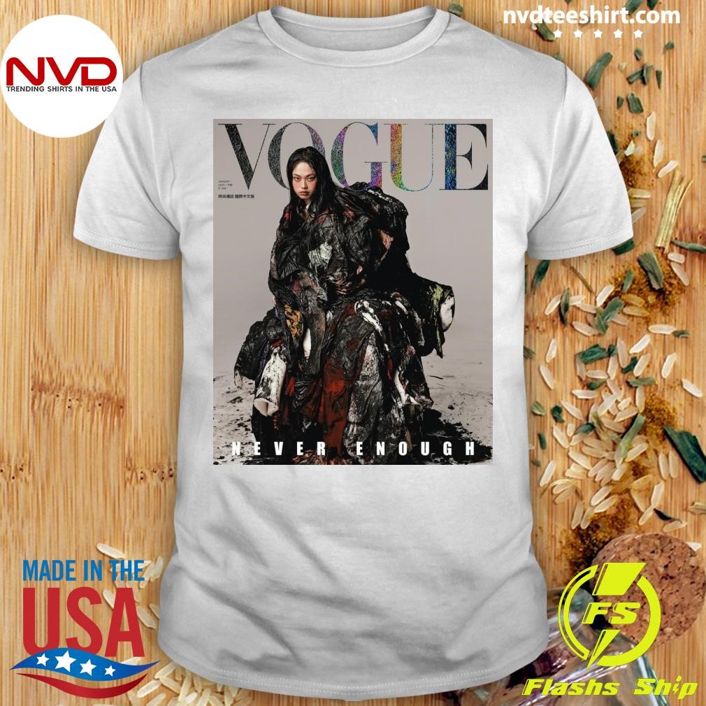 Never Enough Model Zoe Fang for Vogue Taiwan January 2025 Shirt