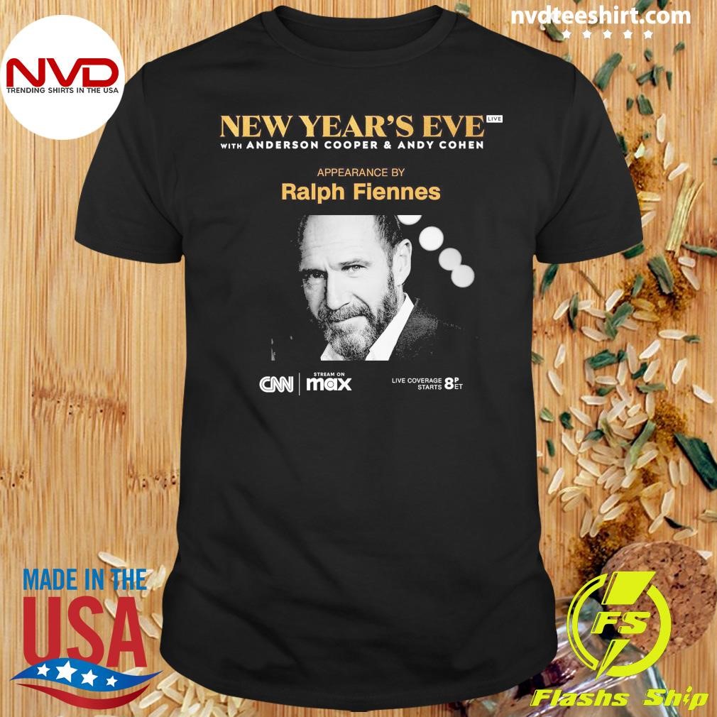 New Year's Eve' With Anderson Cooper and Andy Cohen Live Appearance By Ralph Fiennes Shirt