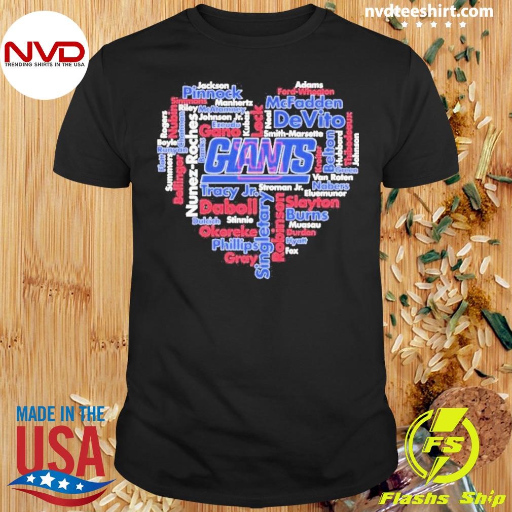 New York Giants Love For Fan Shirt