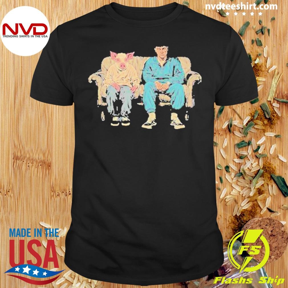 Ren Couch And Pig Shirt