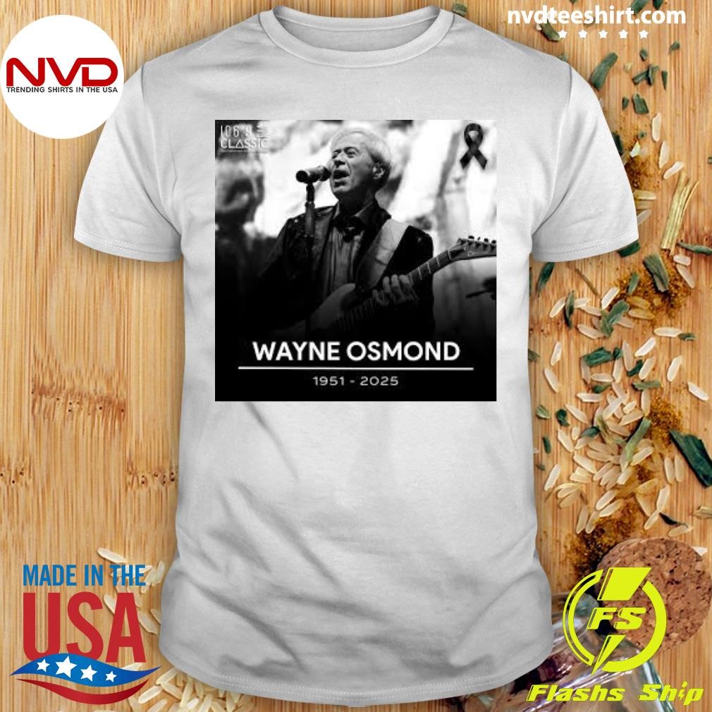 Rip Wayne Osmond 1951-2025 Shirt