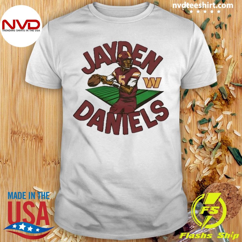 Washington Commanders Jayden Daniels Shirt