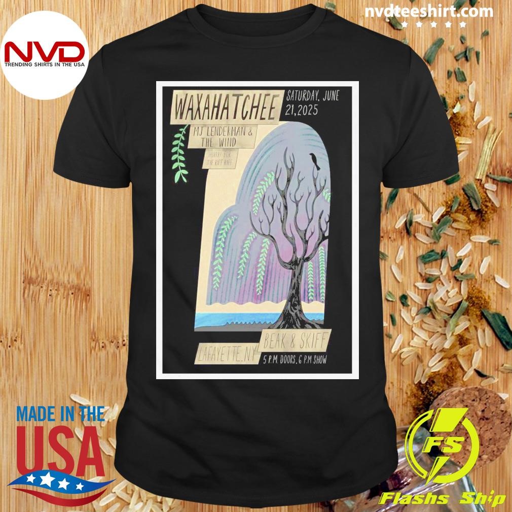 Waxahatchee Marietta, NY Beak and Skiff Apple June 21, 2025 Shirt