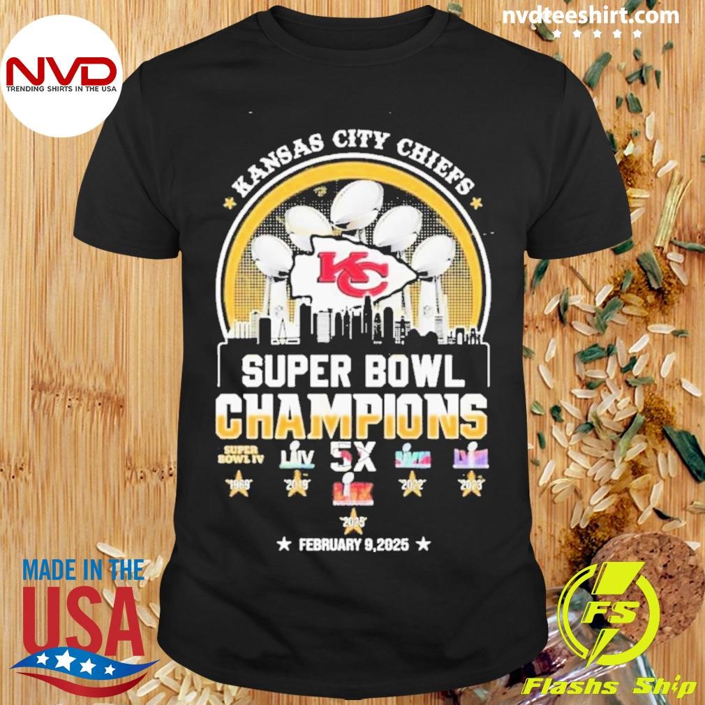 Kansas City Chiefs Super Bowl LIX Champions 2025 NFL February 9 2025