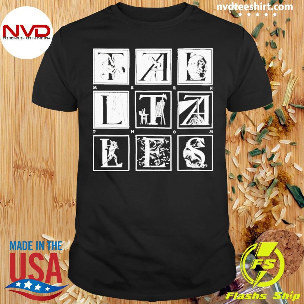 Thom Yorke Tall Tales Drop Caps 2025 Shirt - NVDTeeshirt