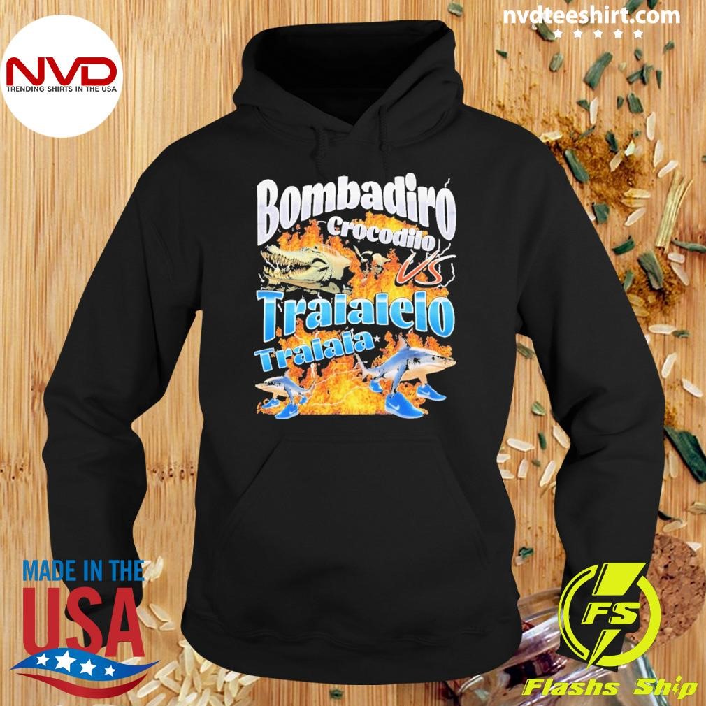 Bombardino Crocodilo x Tralalero Tralala 2025 Shirt