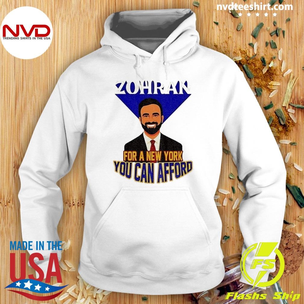 Zohran Mamdani Pour Le Maire De New York 2025 Sweat à Capuche