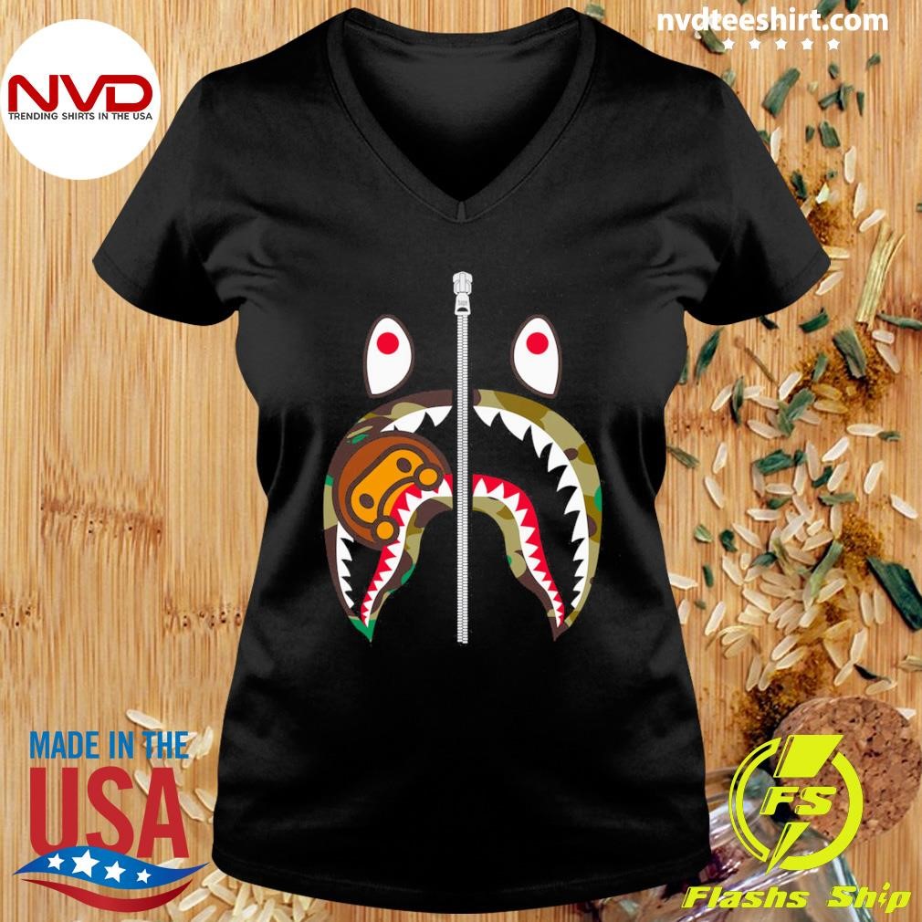 NEW★【A BATHING APE】ABC CAMO MILO SHARK TEE Tシャツ BAPE MENS ABC CAMO MILO SHARK T-SHIRT – us.bape.com
