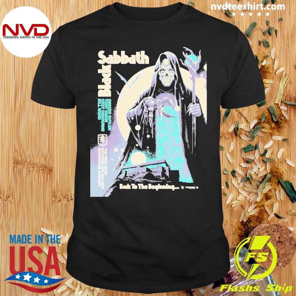 Black Sabbath Back to the beginning Tシャツ Black Sabbath Ozzy Osbourne Back To The Beginning The Final