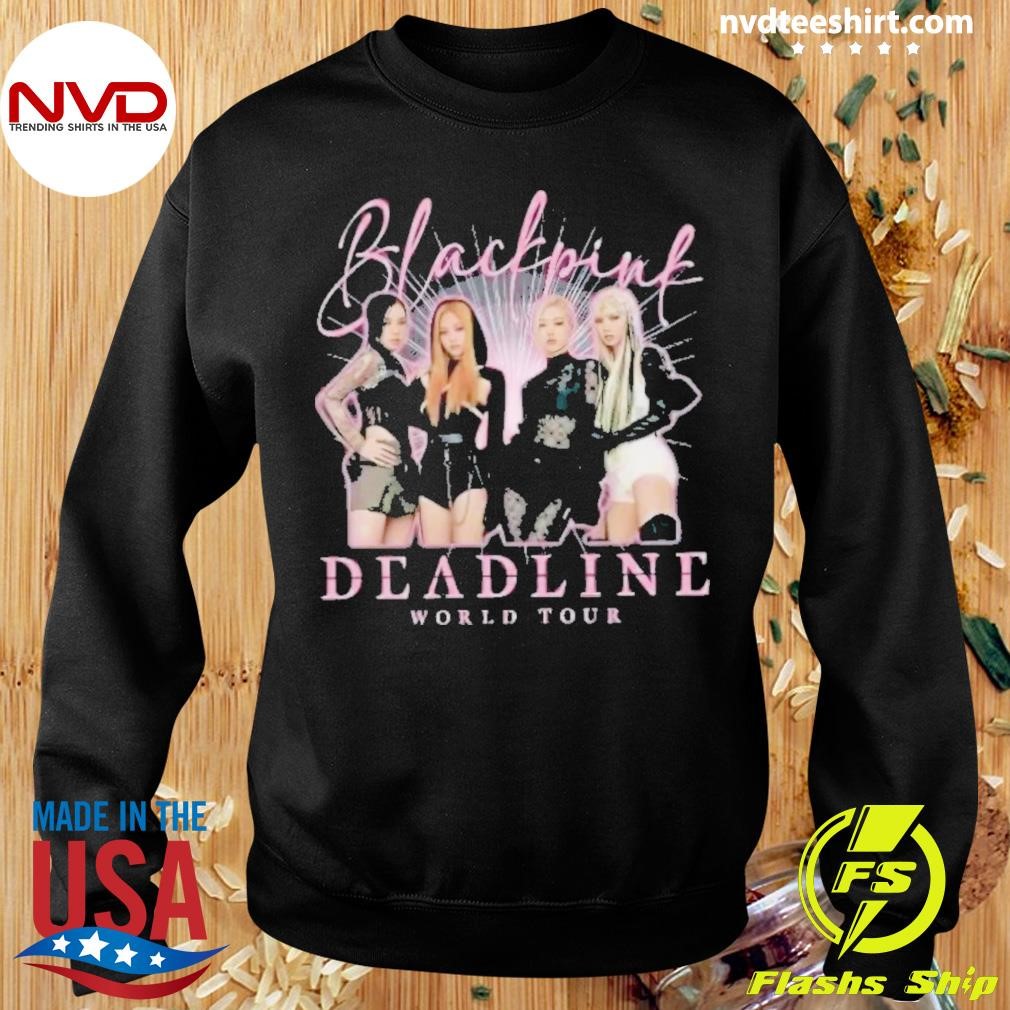 Blackpink Deadline 2025 World Tour Merch Shirt - NVDTeeshirt