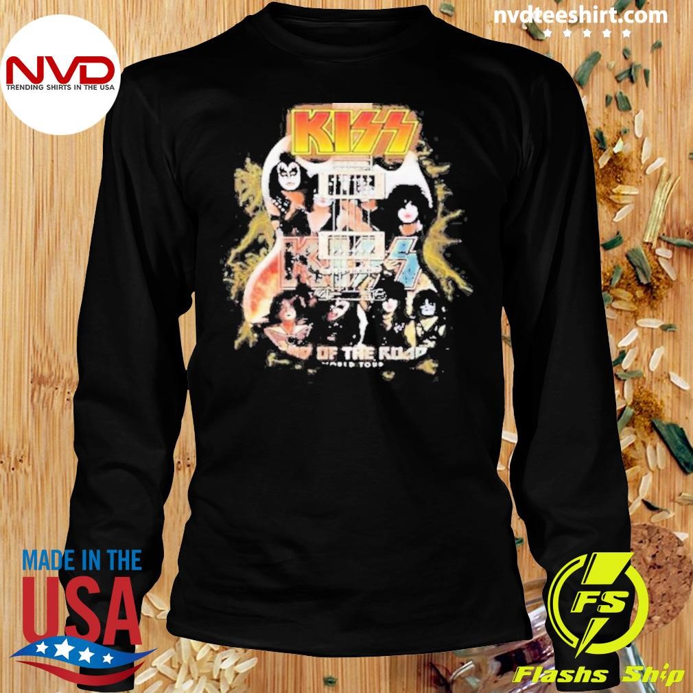 Kiss End Of The Road World Tour Guitar Graphic 2025 Shirt