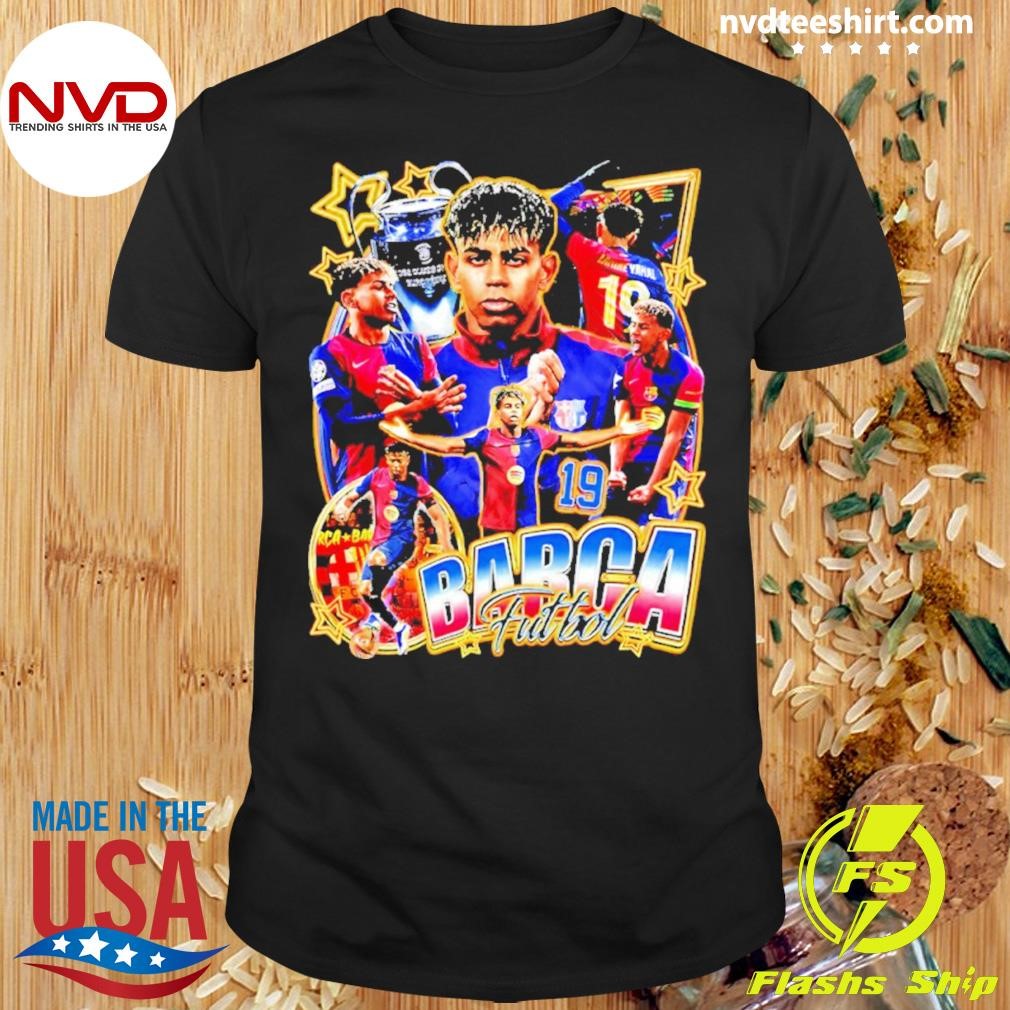 FC Barcelona Yamal 19番シャツ サイズXL 0acf3a4f8acb64a75adff5f587b0f7