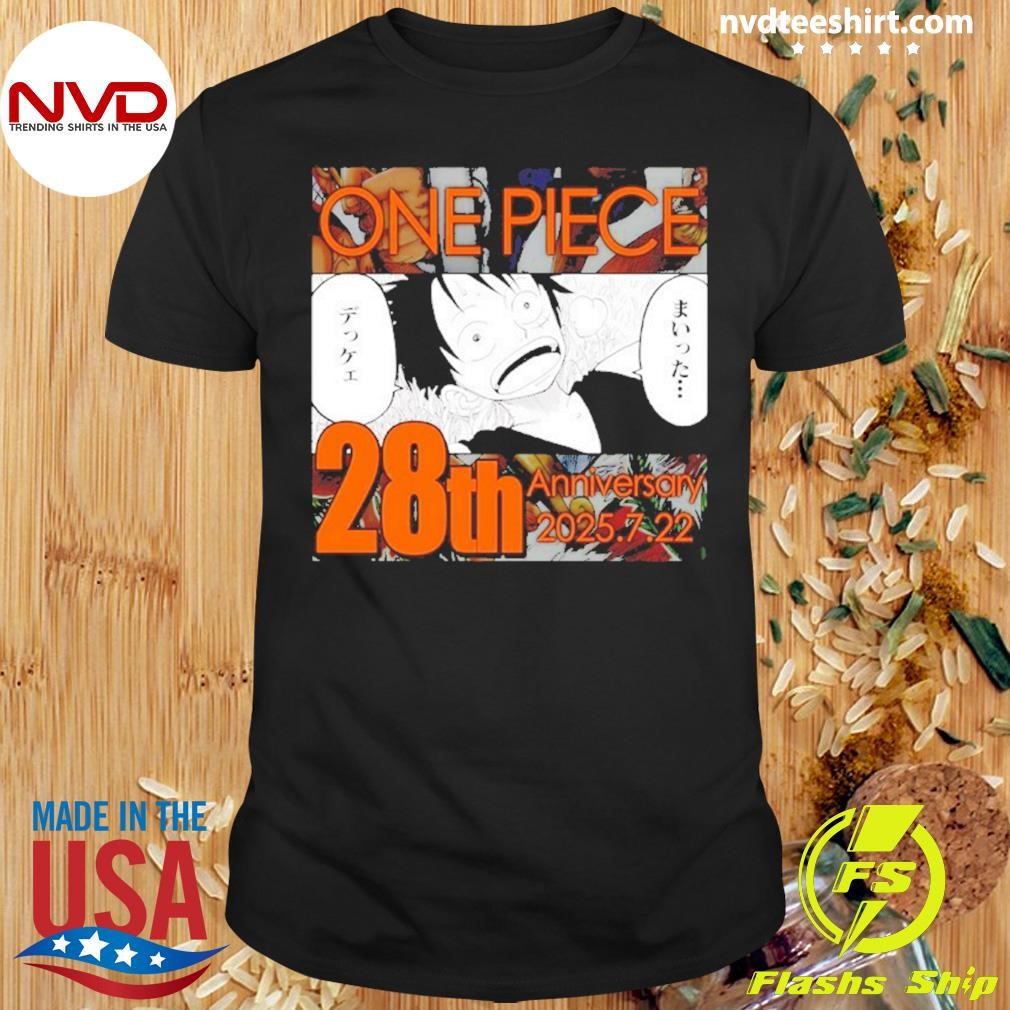 MANOF／2025 LAYER SHIRT ONE PIECE 2024 Monkey D Luffy Blouse Summer Men's Shirts Tops Oversize