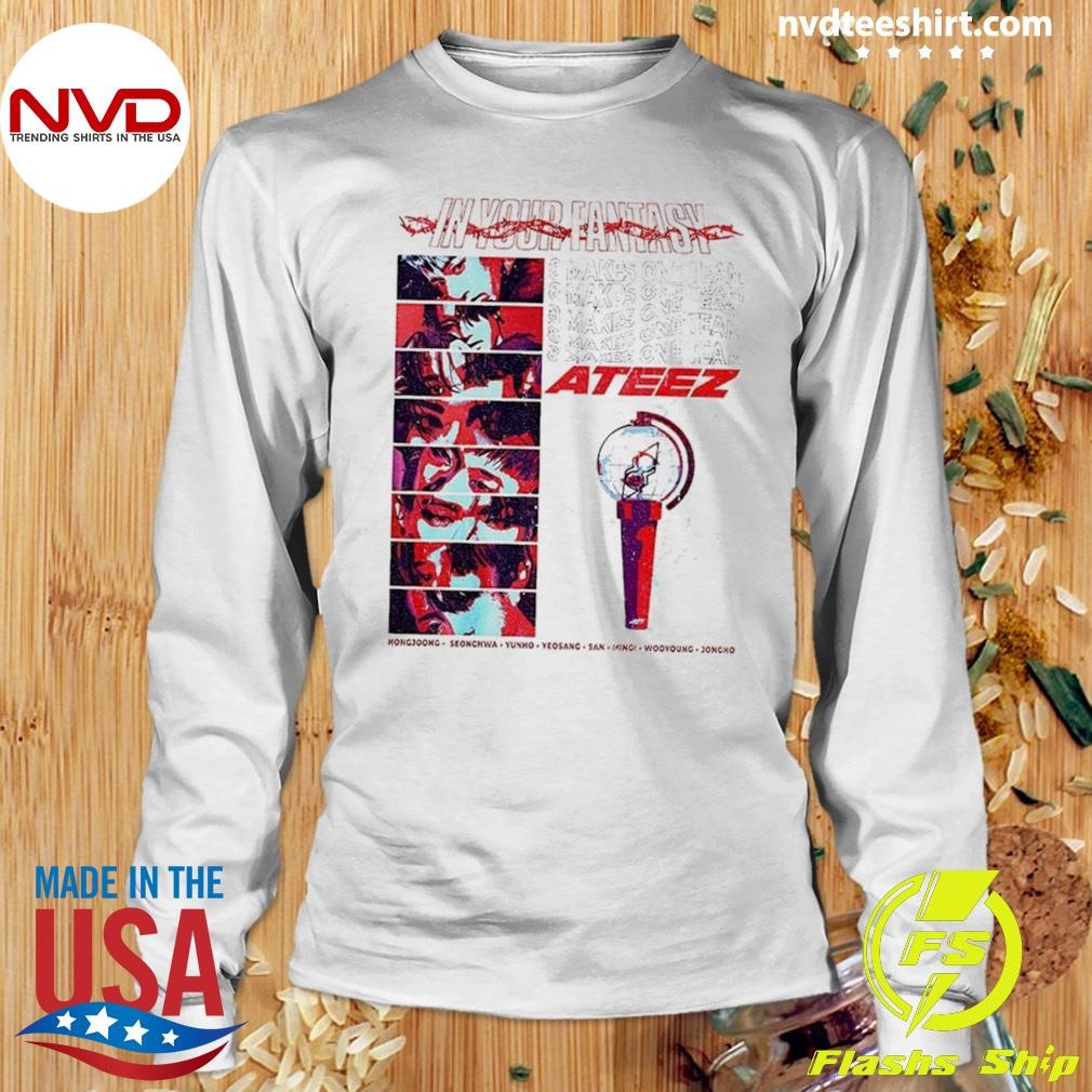 ATEEZ アメリカ ツアー US 限定 グッズ ユニフォーム サン Amazon.com: ATEEZ Unisex's Standard Official Tour Merch