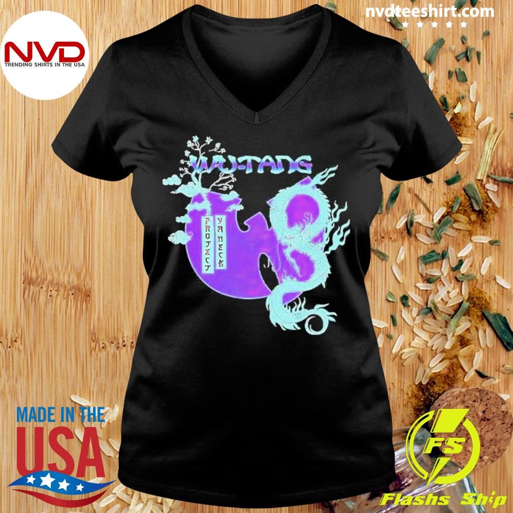 Hip Hop Rap Wu Tang Clan Dragon Bonsai Black 2025 Tee Shirt