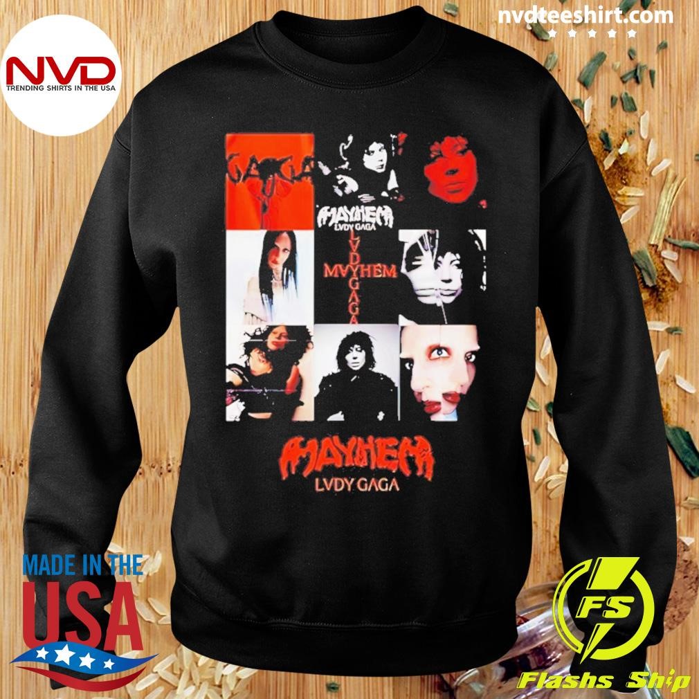 Lady Gaga The Mayhem Album Graphic 2025 Shirt - NVDTeeshirt