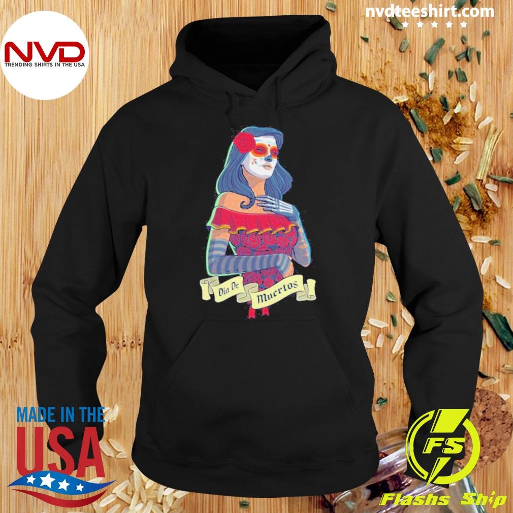 Ἔίὐ人生に、上下も勝ち負ἡᾉἧ Sugar Skull Woman Day Dead Dia De Muertos 2025 Shirt