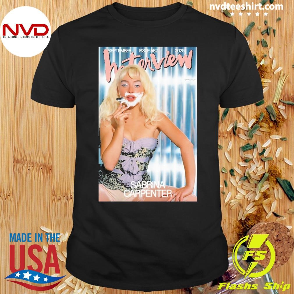 Interview US September 2025 サブリナカーペンター