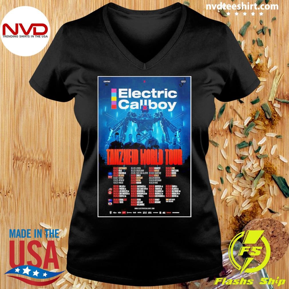 Electric Callboy Tanzneid World Tour 2026 Shirt - NVDTeeshirt
