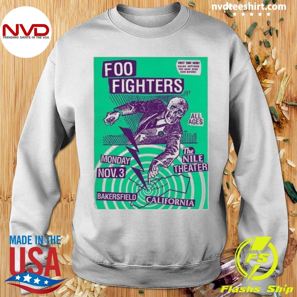 Foo Fighters The Nile Theater, California November 3, 2025 Shirt