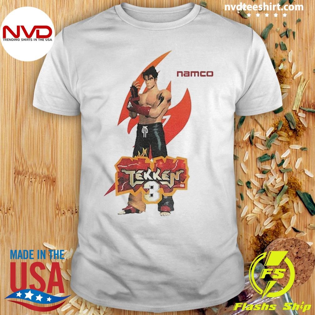 Tekken 3 Namco Promo Arcade Throwback Shirt - NVDTeeshirt