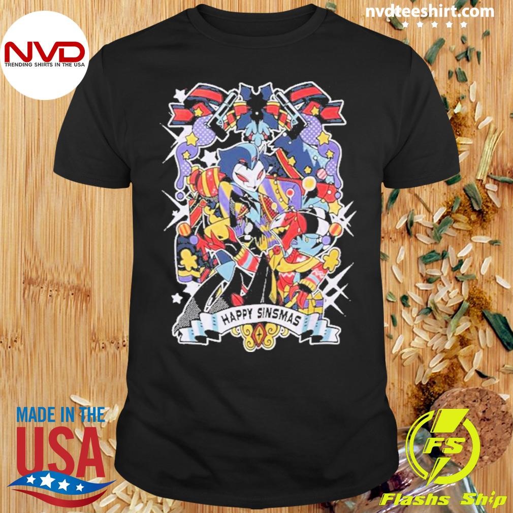 Helluva Boss Sinsmas Blitz & Stolas Shirt - NVDTeeshirt
