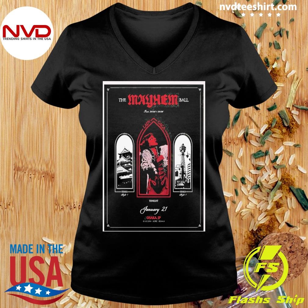 Lady Gaga Osaka Japan January 21 2026 Concert Shirt - NVDTeeshirt