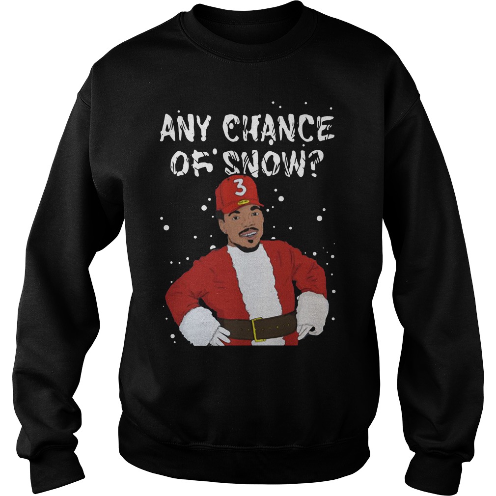 Chance the 2025 rapper christmas sweater