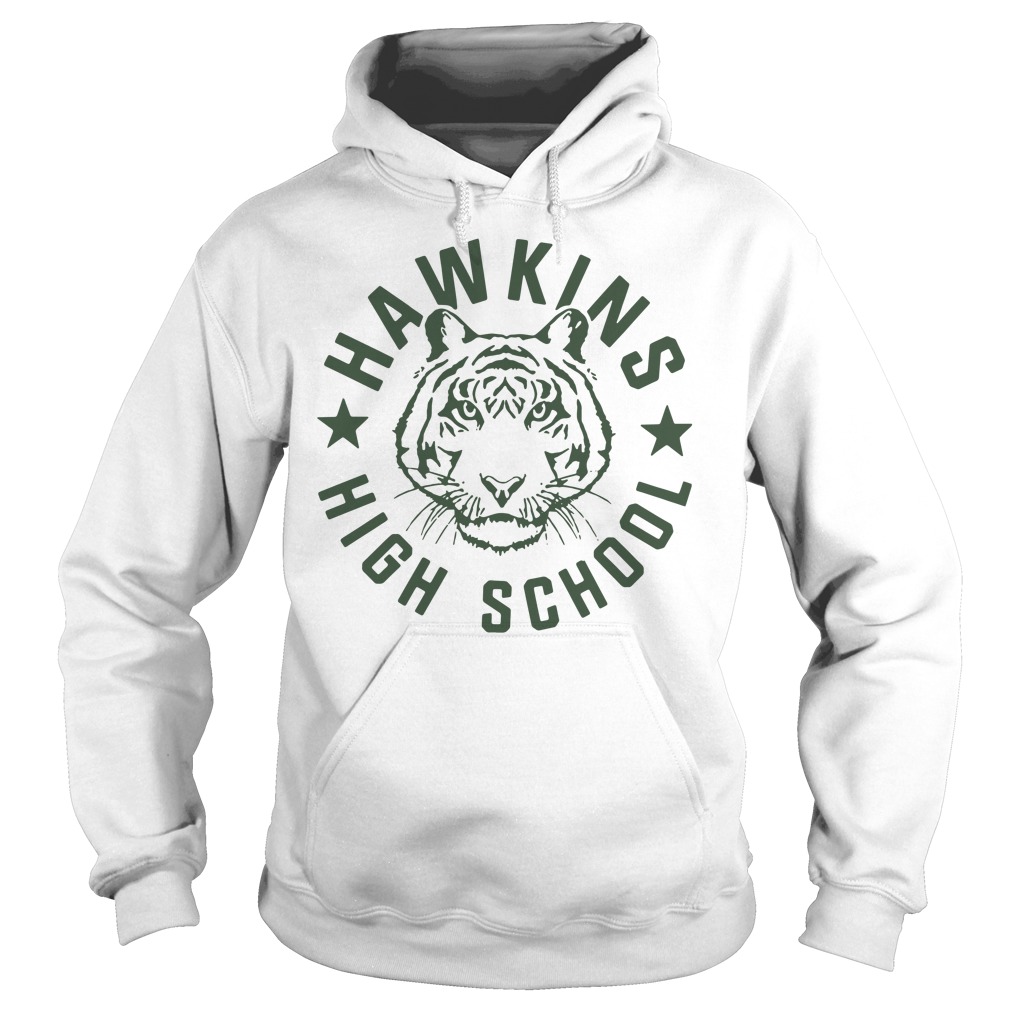 Stranger Things Hawkins High School T Shirt - Hotvero