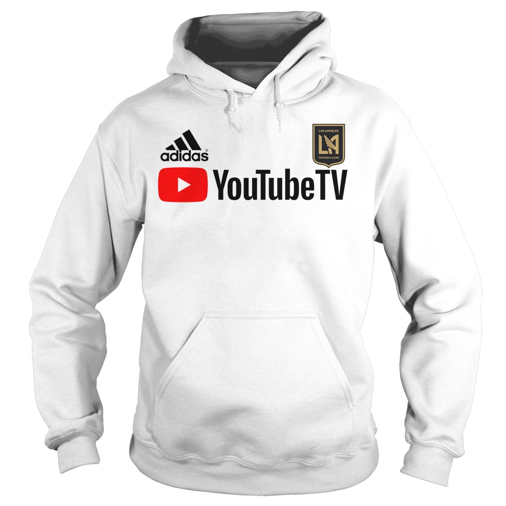 Manifestación Receptor el plastico Youtube Tv Adidas Los Angeles Football Club Logo shirt, hoodie & sweater