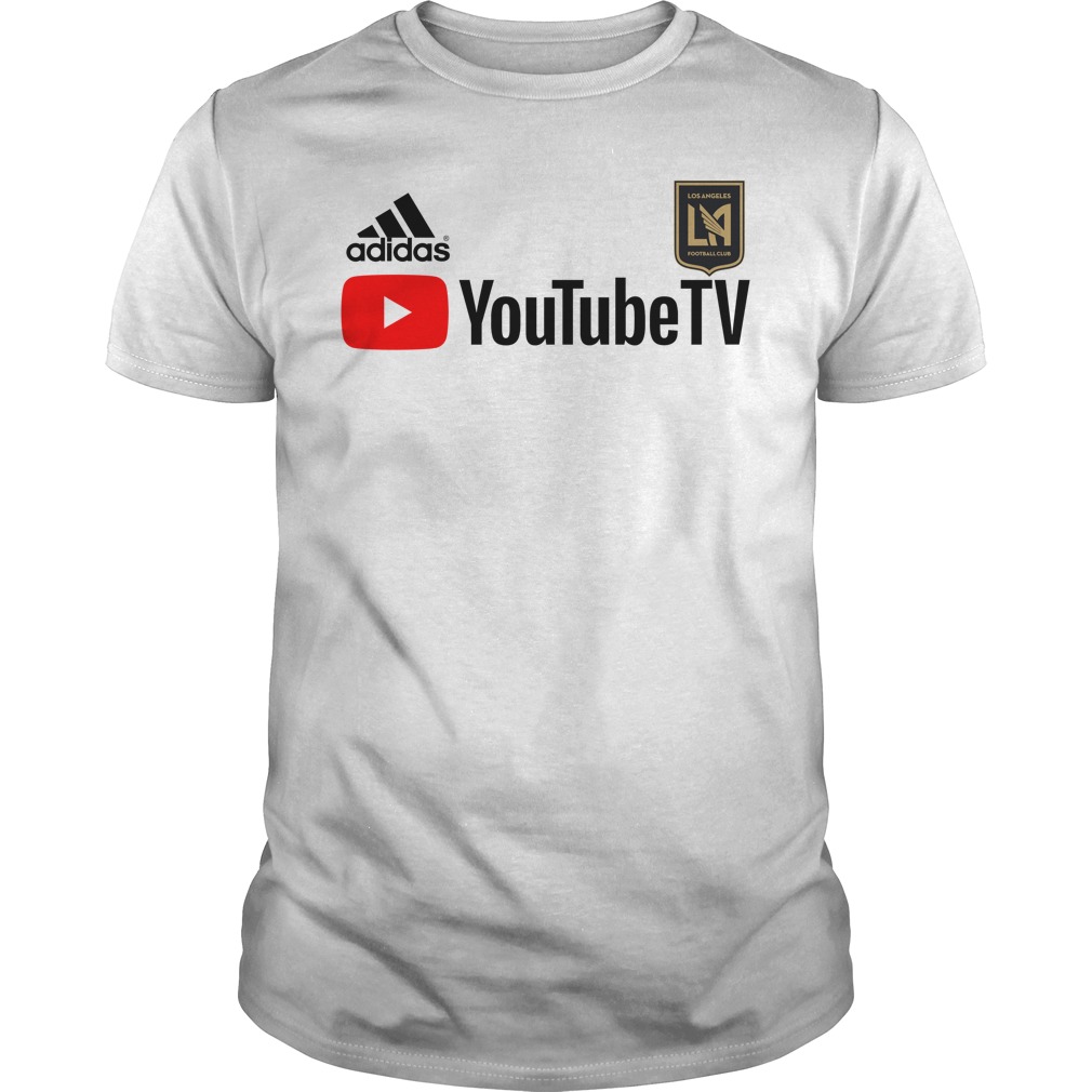 Manifestación Receptor el plastico Youtube Tv Adidas Los Angeles Football Club Logo shirt, hoodie & sweater
