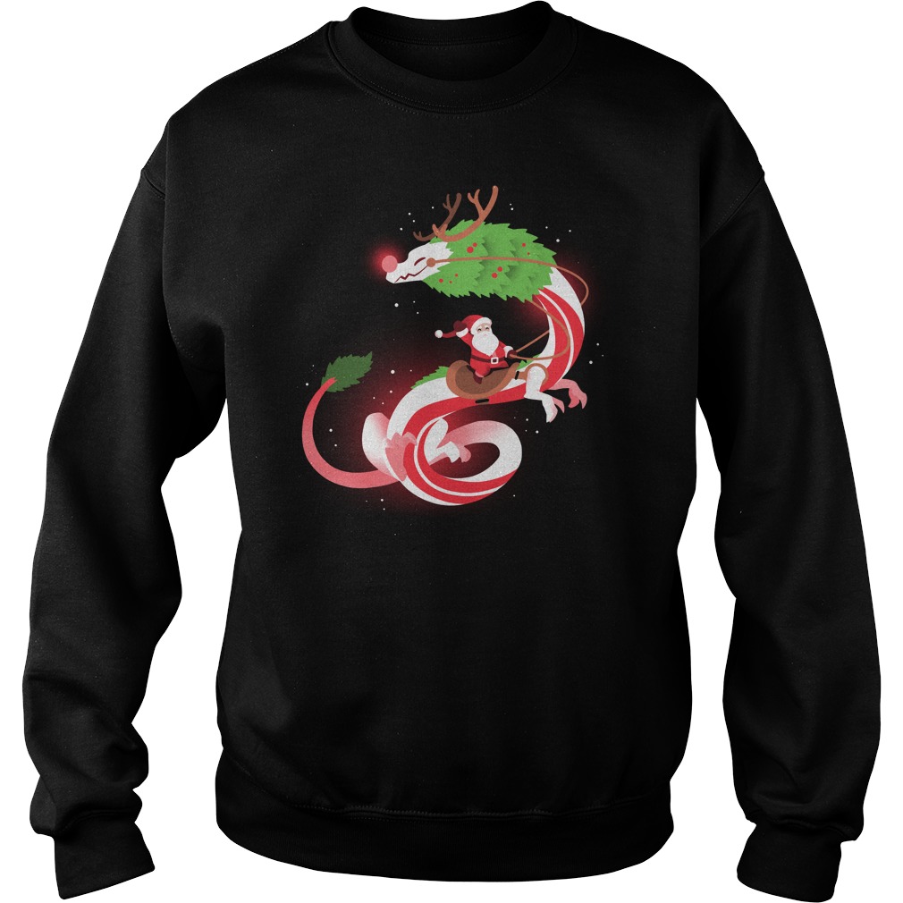 christmas dragon shirt