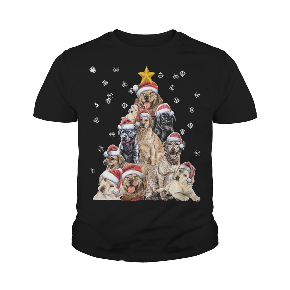 labrador christmas shirt