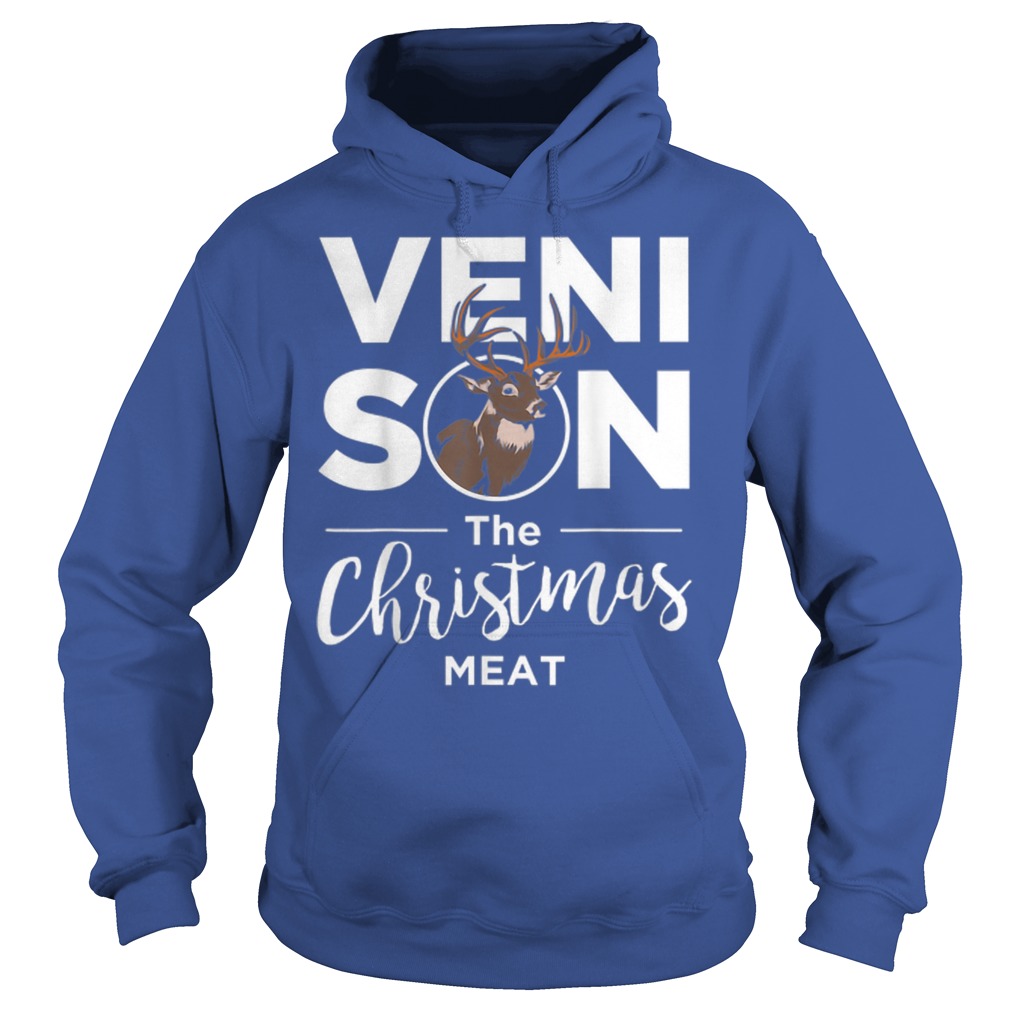 venison the christmas meat t shirt