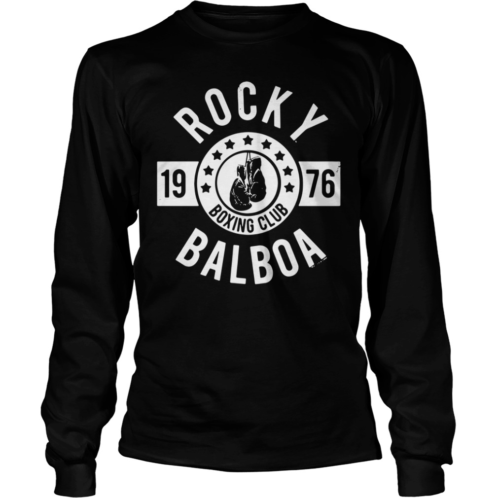 rocky balboa long sleeve shirts