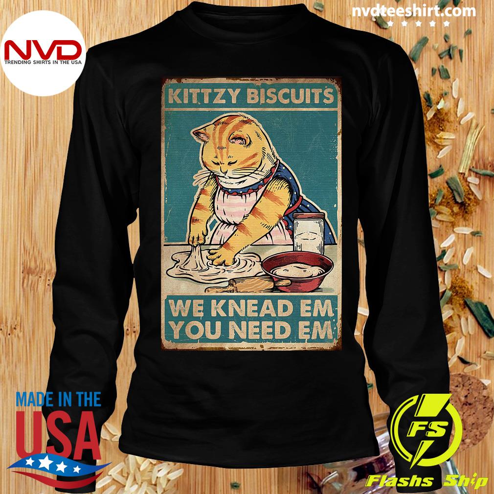 cat making biscuits shirt