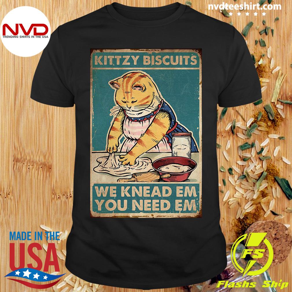 cat making biscuits shirt