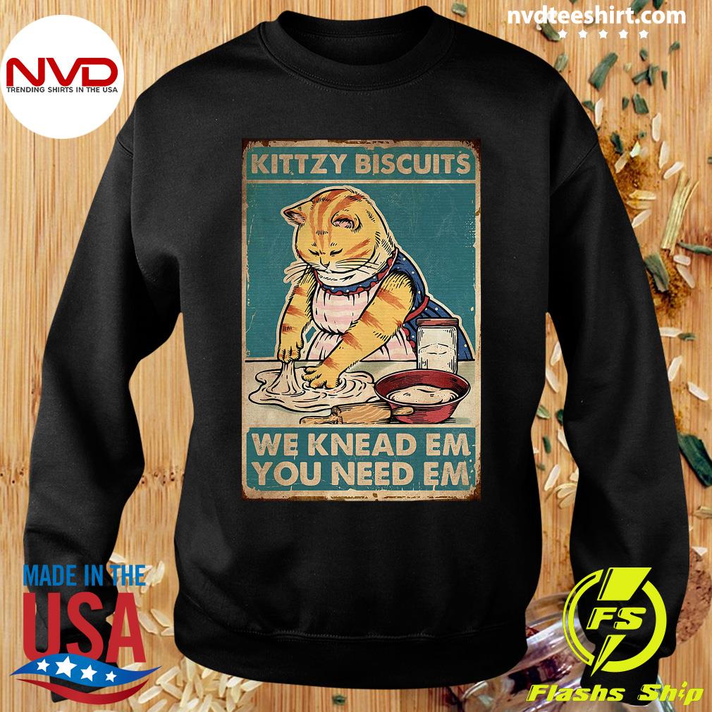 cat making biscuits shirt