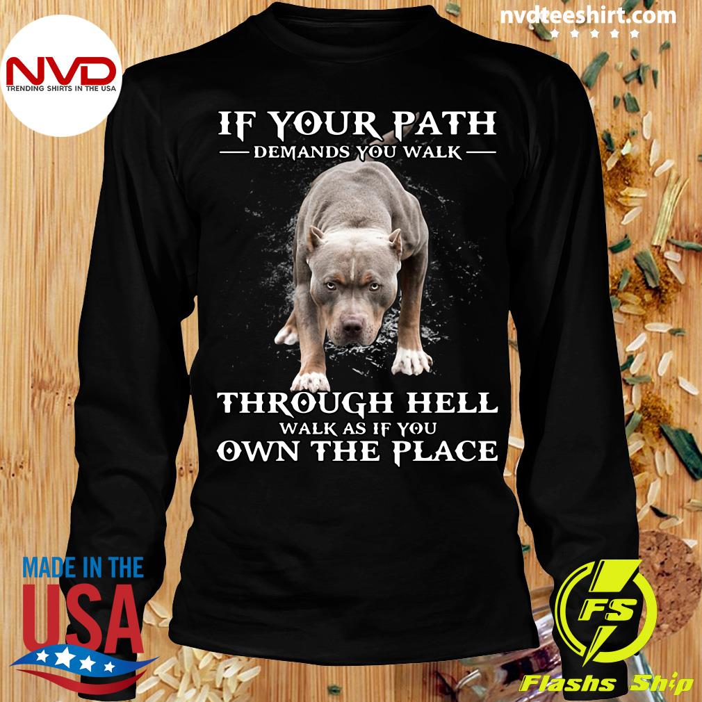 Gift For Him Her Them Southern Saying Unisex Graphic Tee If Life Demands You Walk Through Hell Walk Like You Own the Place
