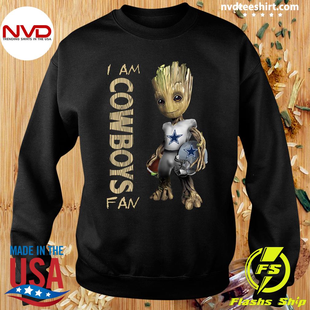 Baby Groot Dallas cowboys hoodie