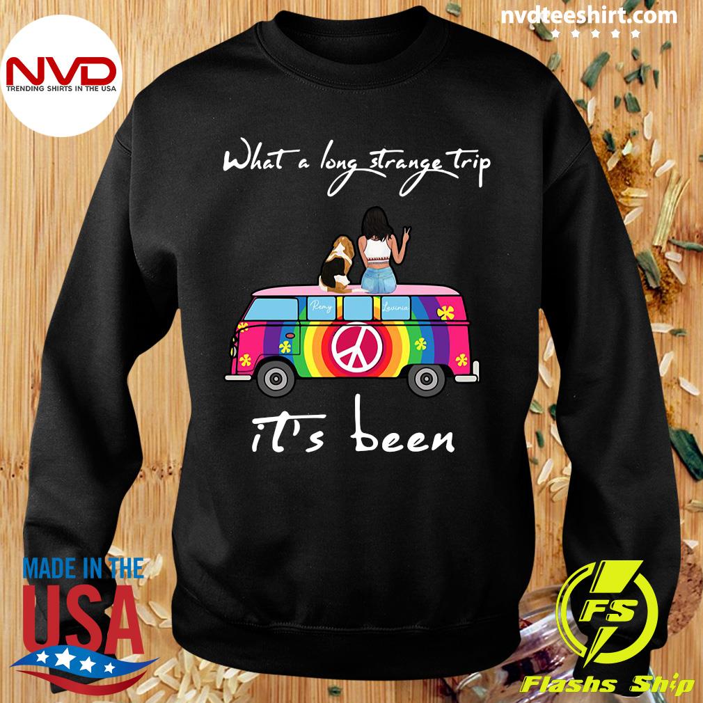what a long strange trip it's been t shirt